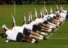 Teamarbeit ist auch bei der deutschen Fuball Nationalmannschaft gefragt. Foto: dpa